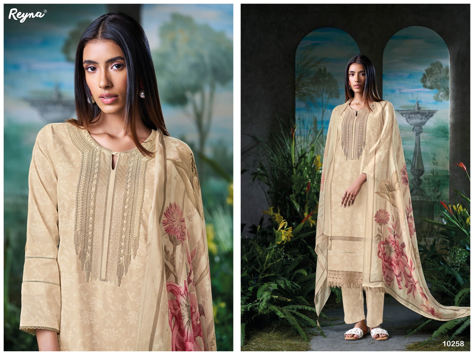 Alesha By Reyna Cotton Block Printed Dress Material Wholesale Price In Surat